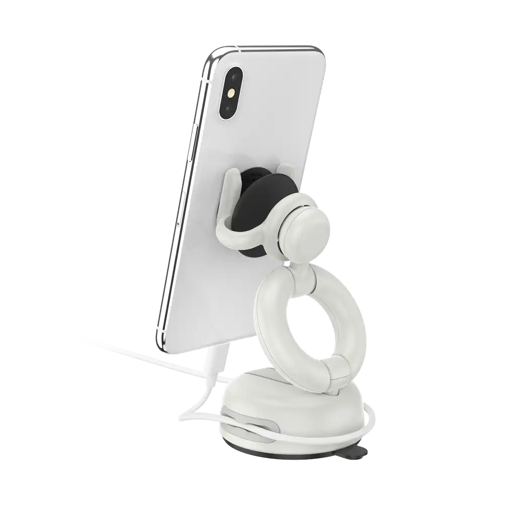 White — Car & Desk Mount