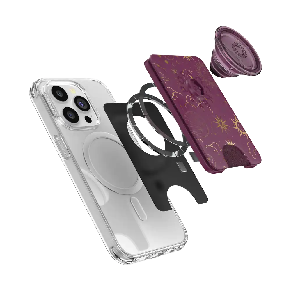 Celestial Mauve — MagSafe PopWallet+