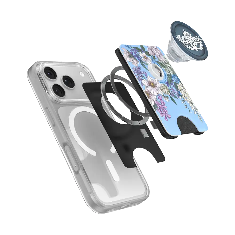 Lady In Silver — MagSafe PopWallet+