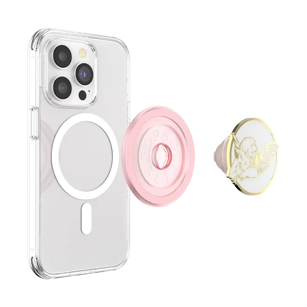 Enamel Cherub — MagSafe PopGrip