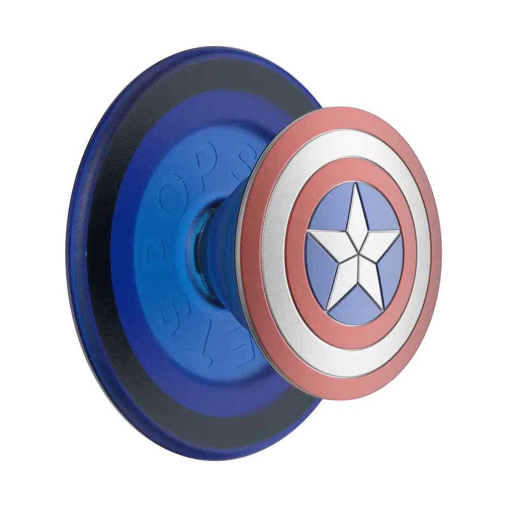 Enamel Captain America Comic Book — MagSafe PopGrip