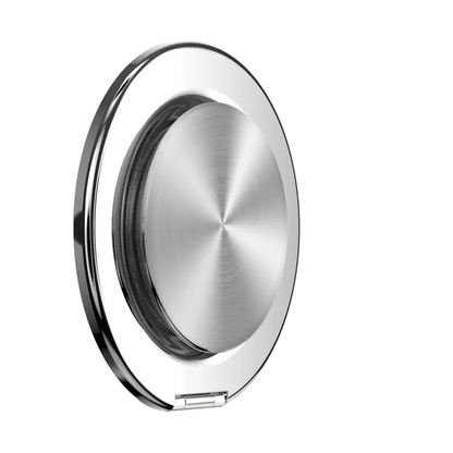 Aluminum Radial Silver — MagSafe Kick-Out Grip & Stand