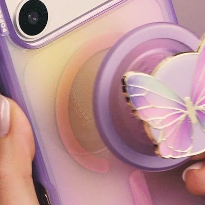 Enamel Butterfly Prism — MagSafe PopGrip