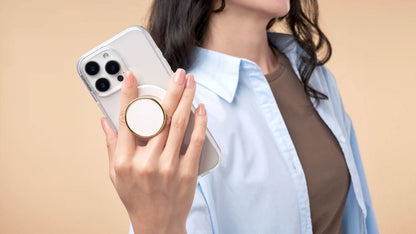 Enamel Coconut Cream — MagSafe PopGrip