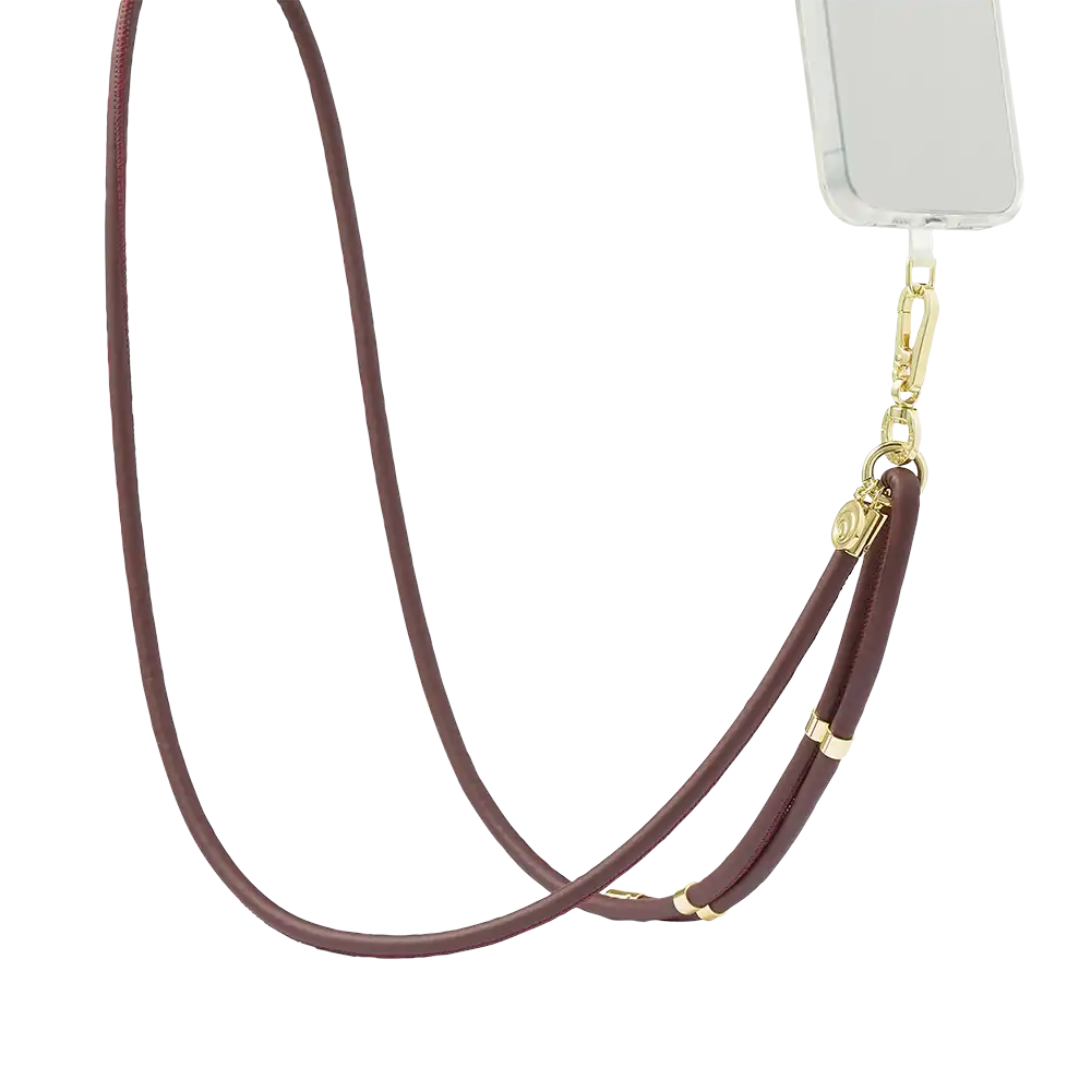 Oxblood — Phone Strap