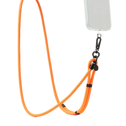 Paracord Safety Orange — Phone Strap
