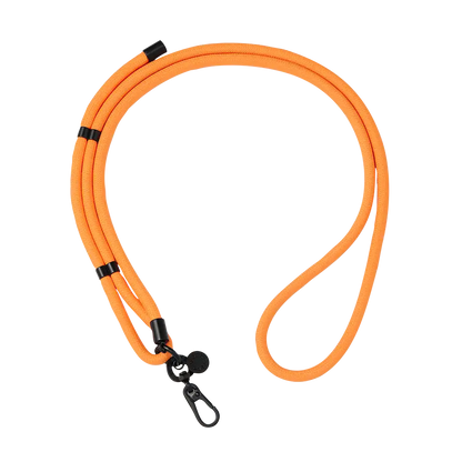 Paracord Black — Phone Strap