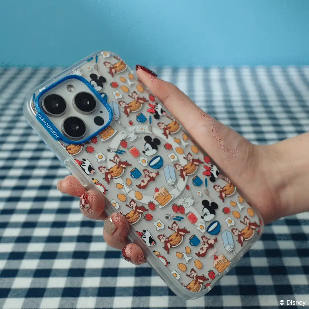 Enamel Mickey Toast — MagSafe PopGrip