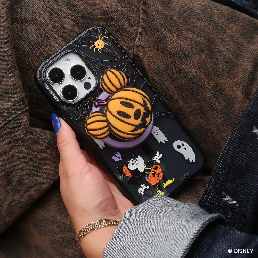 PopOut Pumpkin Minnie Mouse Purple— MagSafe PopGrip