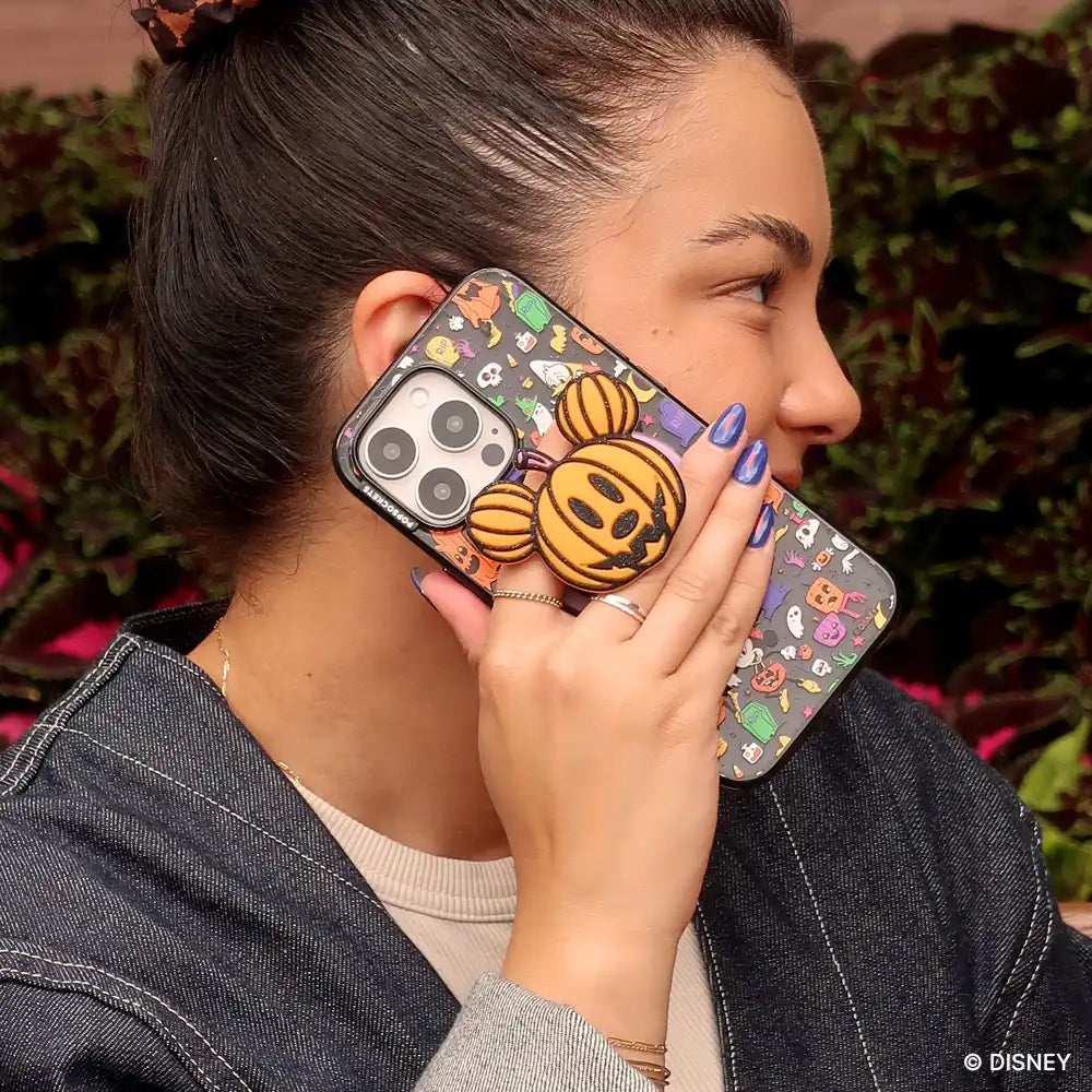PopOut Pumpkin Minnie Mouse Purple— MagSafe PopGrip