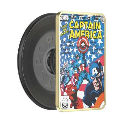 Enamel Captain America — MagSafe PopGrip