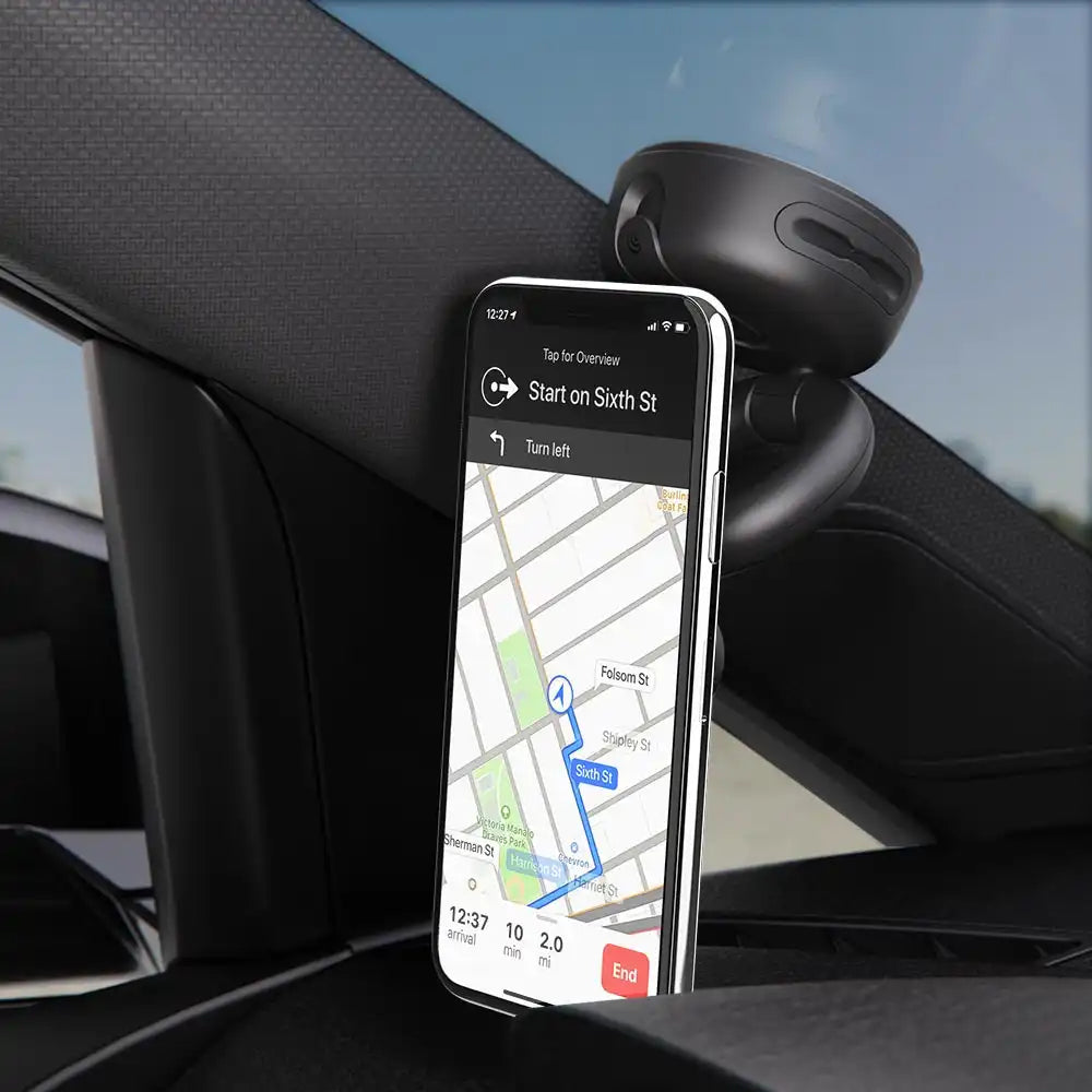 Black — Car & Desk Mount