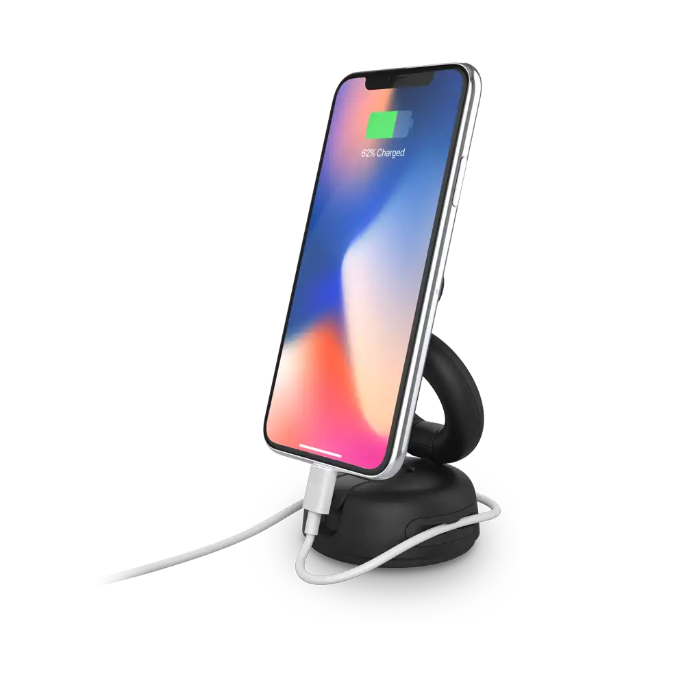 Black — Car & Desk Mount