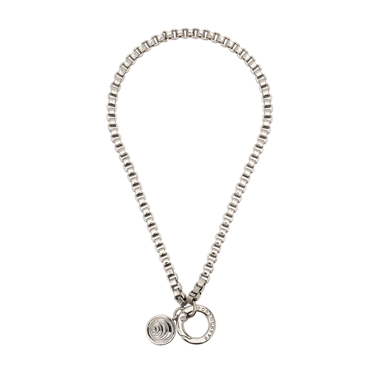 Silver Box Chain — Phone Wristlet