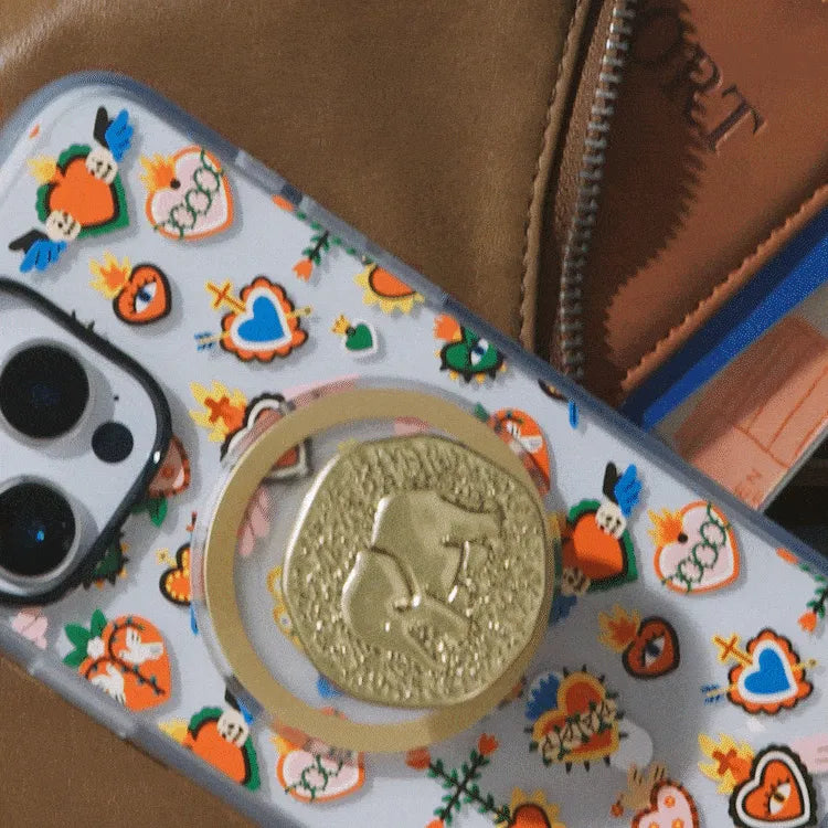 Enamel Elephant Token — MagSafe PopGrip