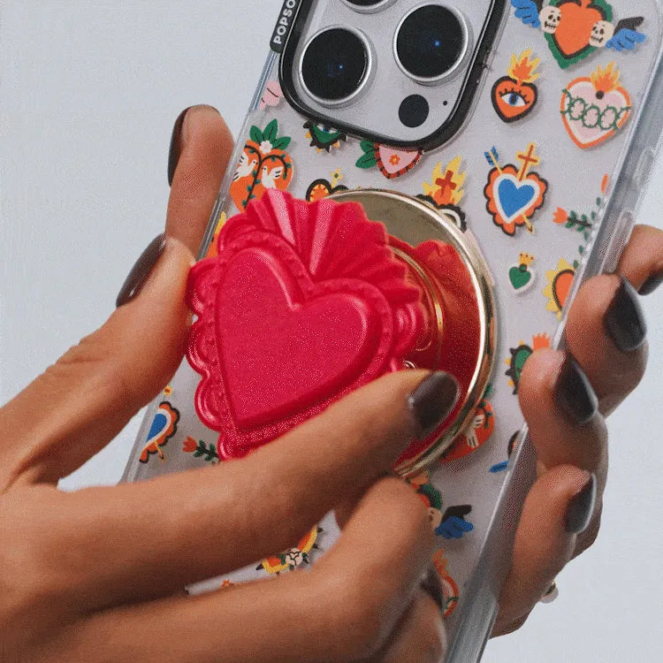 PopOut Sacred Heart — MagSafe PopGrip
