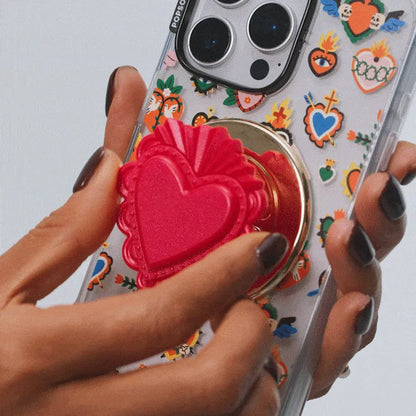 PopOut Sacred Heart — MagSafe PopGrip