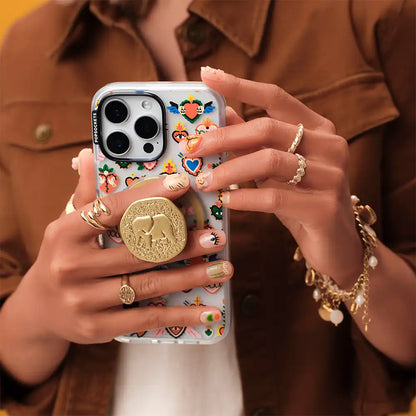 Enamel Elephant Token — MagSafe PopGrip
