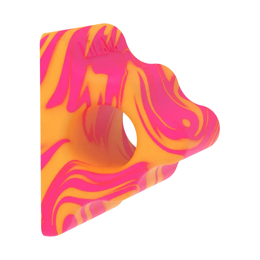 Wavy Triangle Sunset Swirl — MagSafe PopGrip