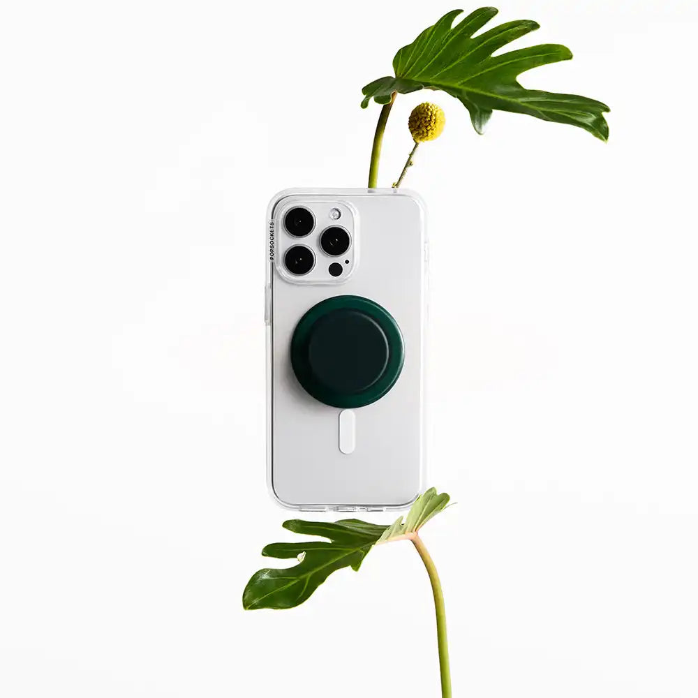 Molded Flower Fresh Pine — MagSafe PopGrip