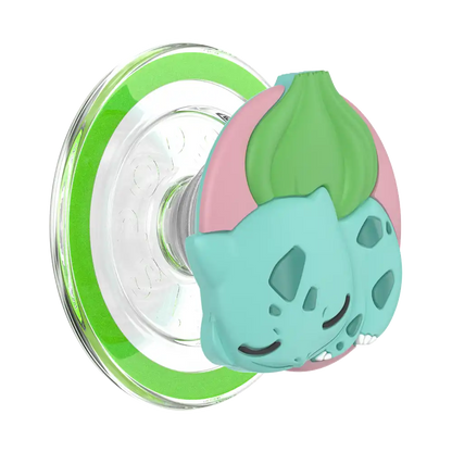 PopOut Sleepy Bulbasaur — MagSafe PopGrip
