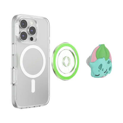 PopOut Sleepy Bulbasaur — MagSafe PopGrip