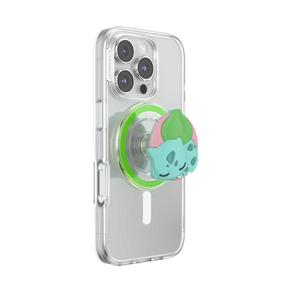 PopOut Sleepy Bulbasaur — MagSafe PopGrip