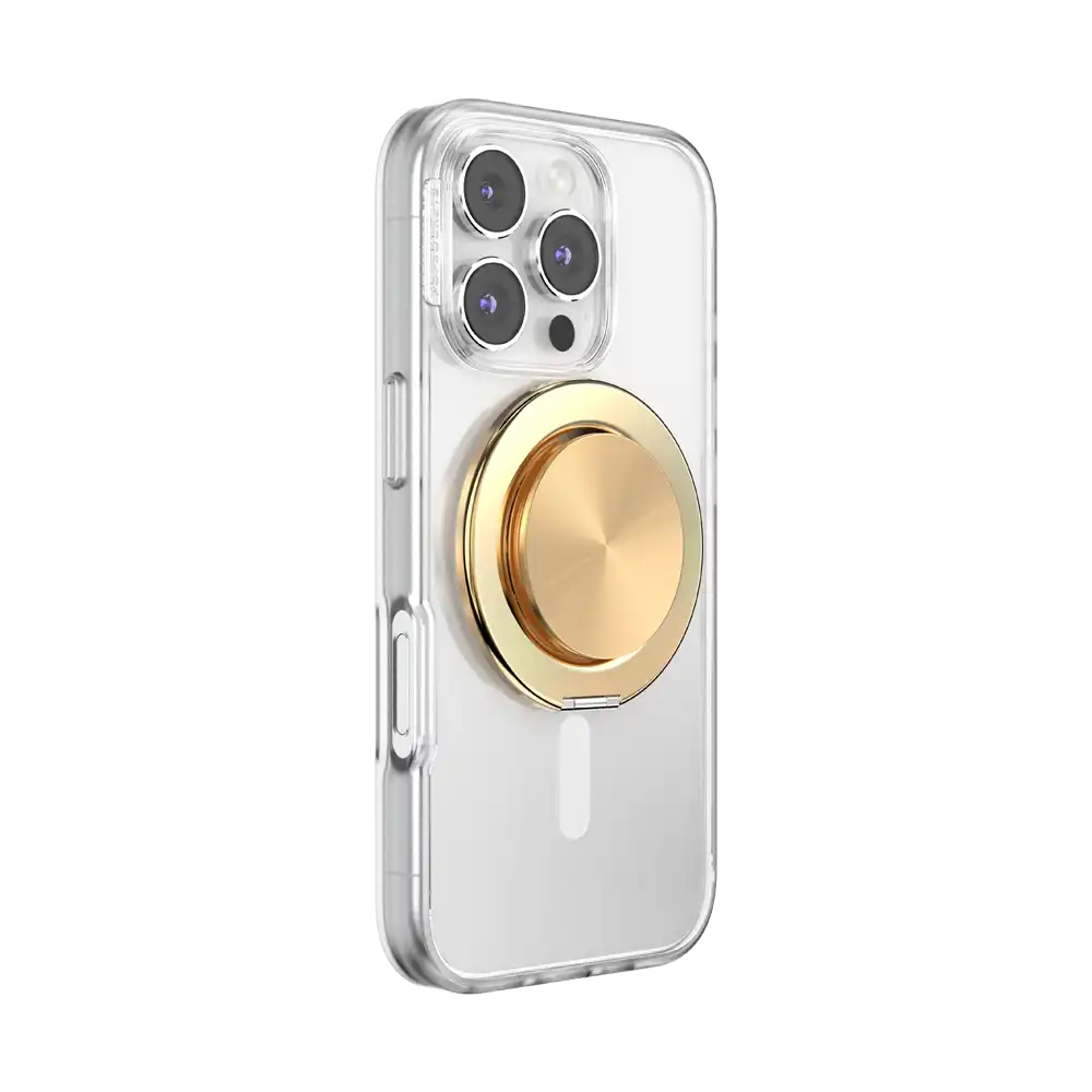 Aluminum Radial Gold — MagSafe Kick-Out Grip & Stand