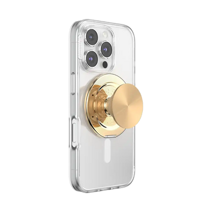 Aluminum Radial Gold — MagSafe Kick-Out Grip & Stand