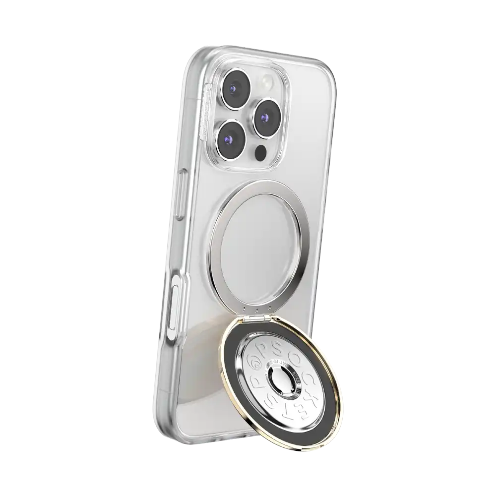 Aluminum Radial Gold — MagSafe Kick-Out Grip & Stand