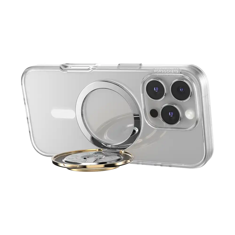 Aluminum Radial Gold — MagSafe Kick-Out Grip & Stand