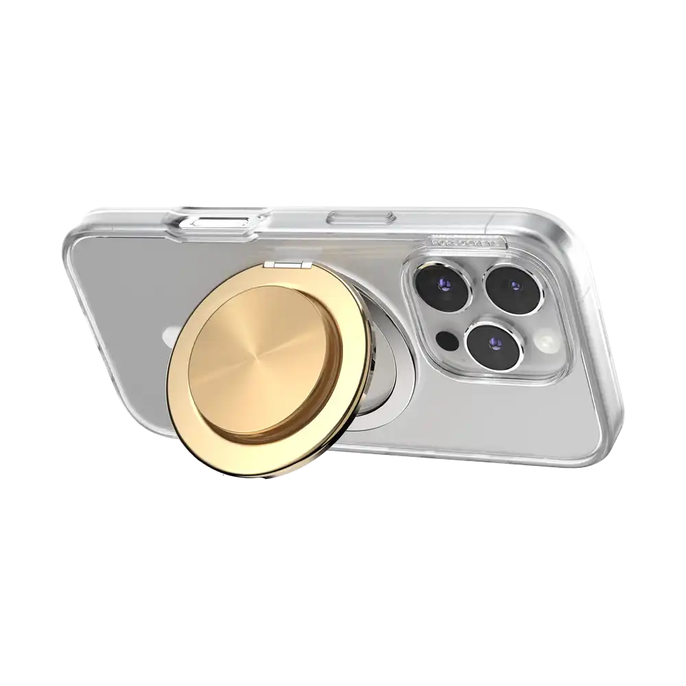 Aluminum Radial Gold — MagSafe Kick-Out Grip & Stand