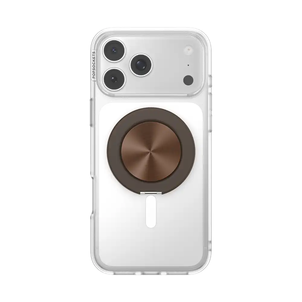 Aluminum Cocoa — MagSafe Kick-Out Grip & Stand