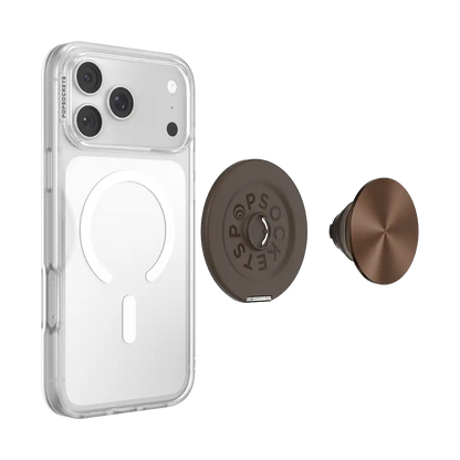 Aluminum Cocoa — MagSafe Kick-Out Grip & Stand