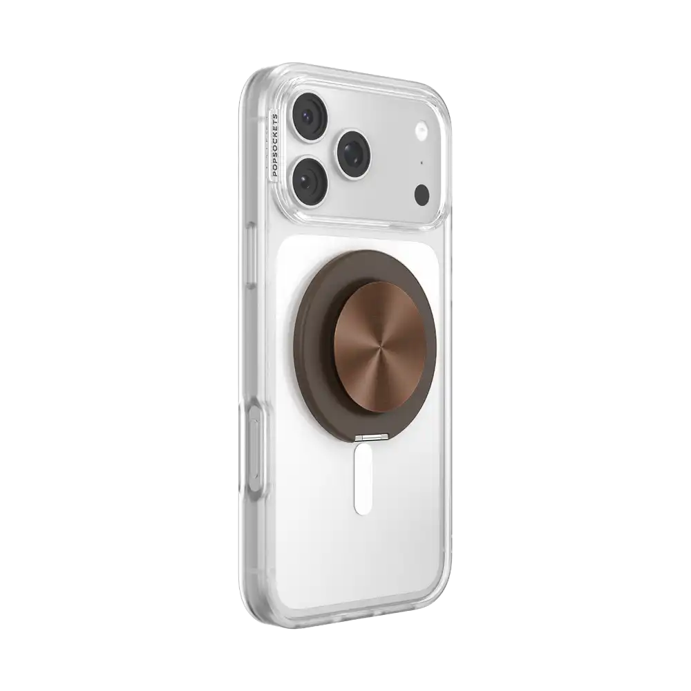 Aluminum Cocoa — MagSafe Kick-Out Grip & Stand