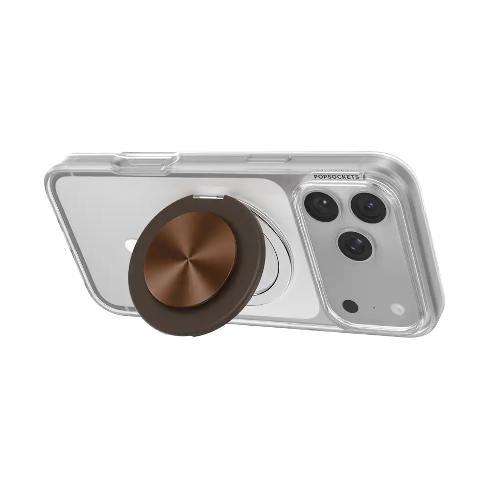 Aluminum Cocoa — MagSafe Kick-Out Grip & Stand