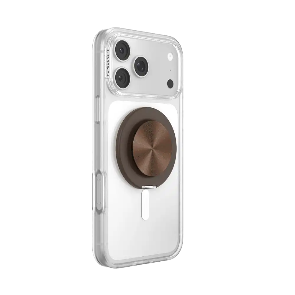 Aluminum Cocoa — MagSafe Kick-Out Grip & Stand