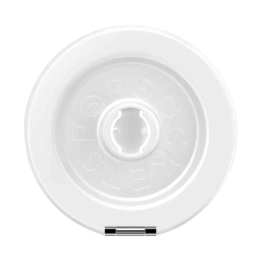 Glossy White — MagSafe Kick-Out Grip & Stand