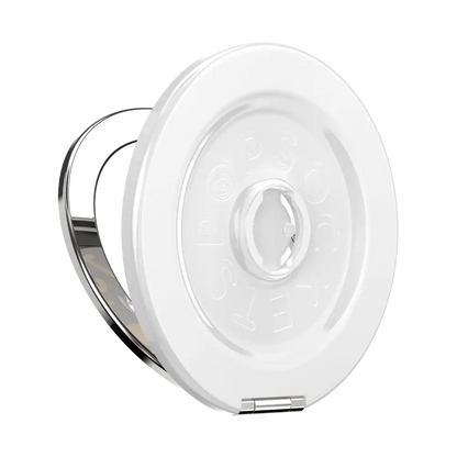 Glossy White — MagSafe Kick-Out Grip & Stand