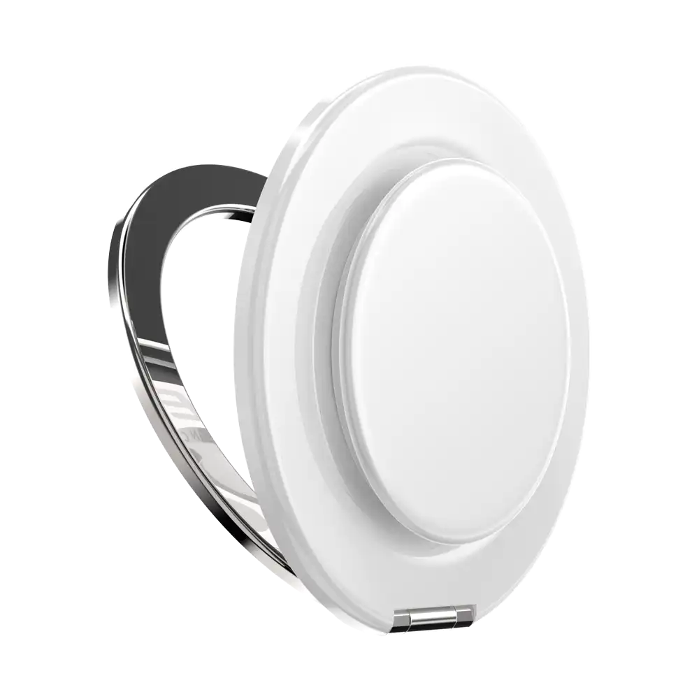 Glossy White — MagSafe Kick-Out Grip & Stand
