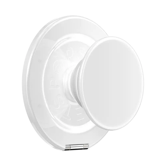 Glossy White — MagSafe Kick-Out Grip & Stand