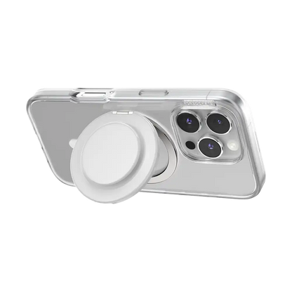 Glossy White — MagSafe Kick-Out Grip & Stand