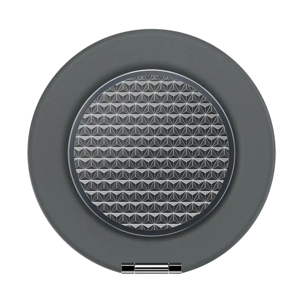Aluminum Knurl Gunmetal — MagSafe Kick-Out Grip & Stand