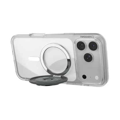 Aluminum Knurl Gunmetal — MagSafe Kick-Out Grip & Stand