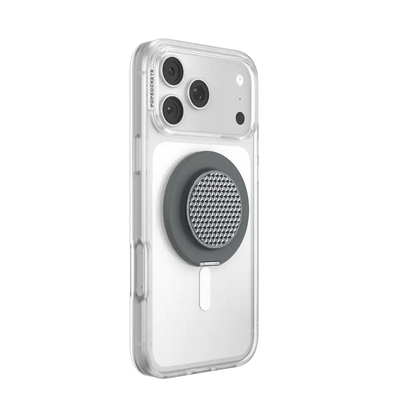 Aluminum Knurl Gunmetal — MagSafe Kick-Out Grip & Stand