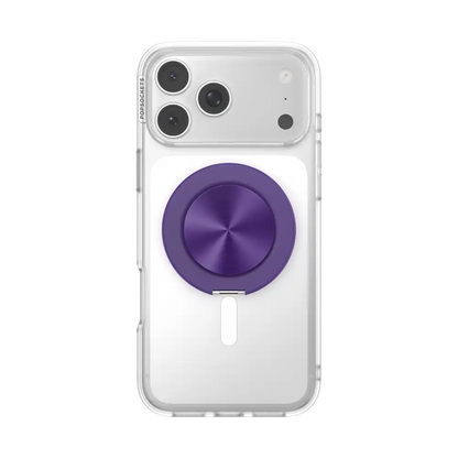 Aluminum Purple — MagSafe Kick-Out Grip & Stand