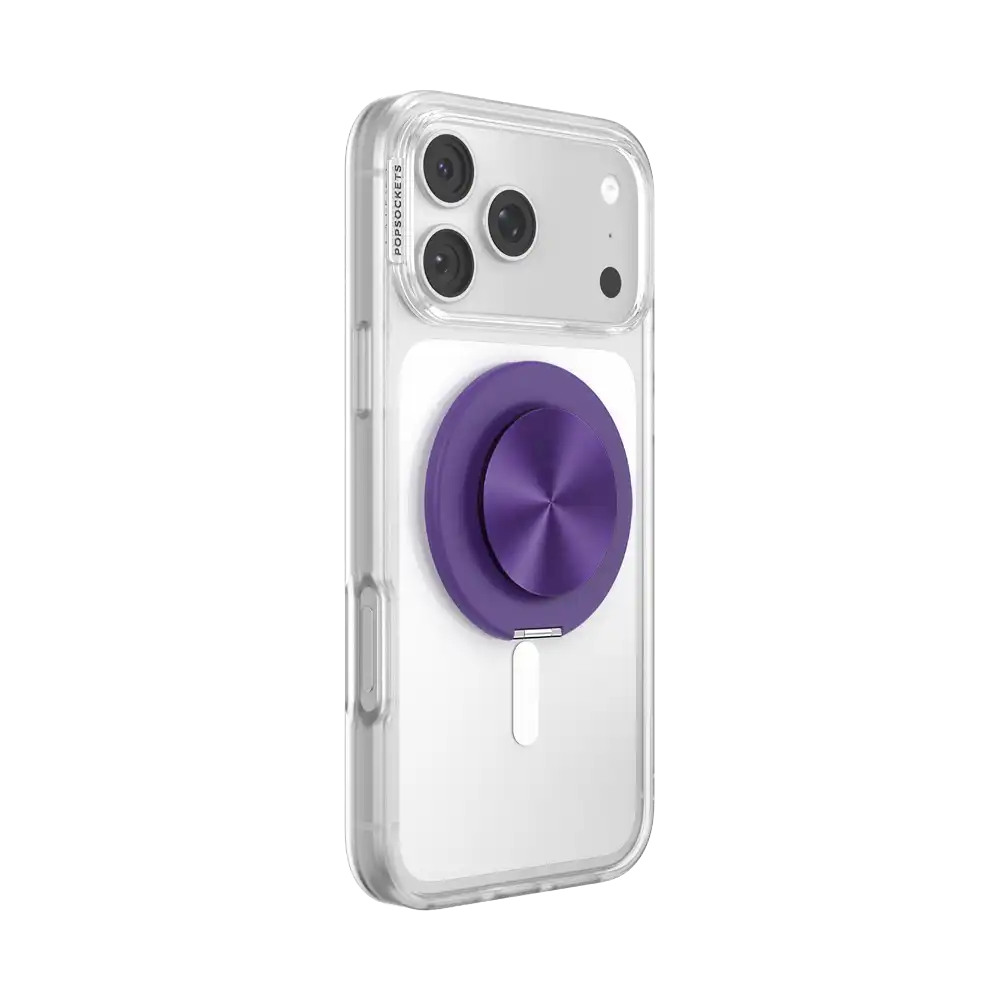 Aluminum Purple — MagSafe Kick-Out Grip & Stand