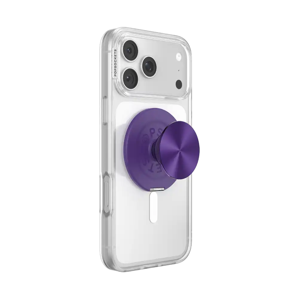 Aluminum Purple — MagSafe Kick-Out Grip & Stand
