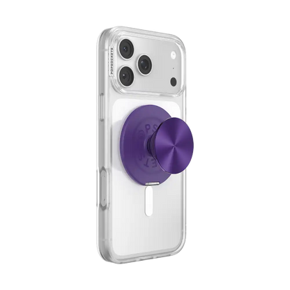 Aluminum Purple — MagSafe Kick-Out Grip & Stand