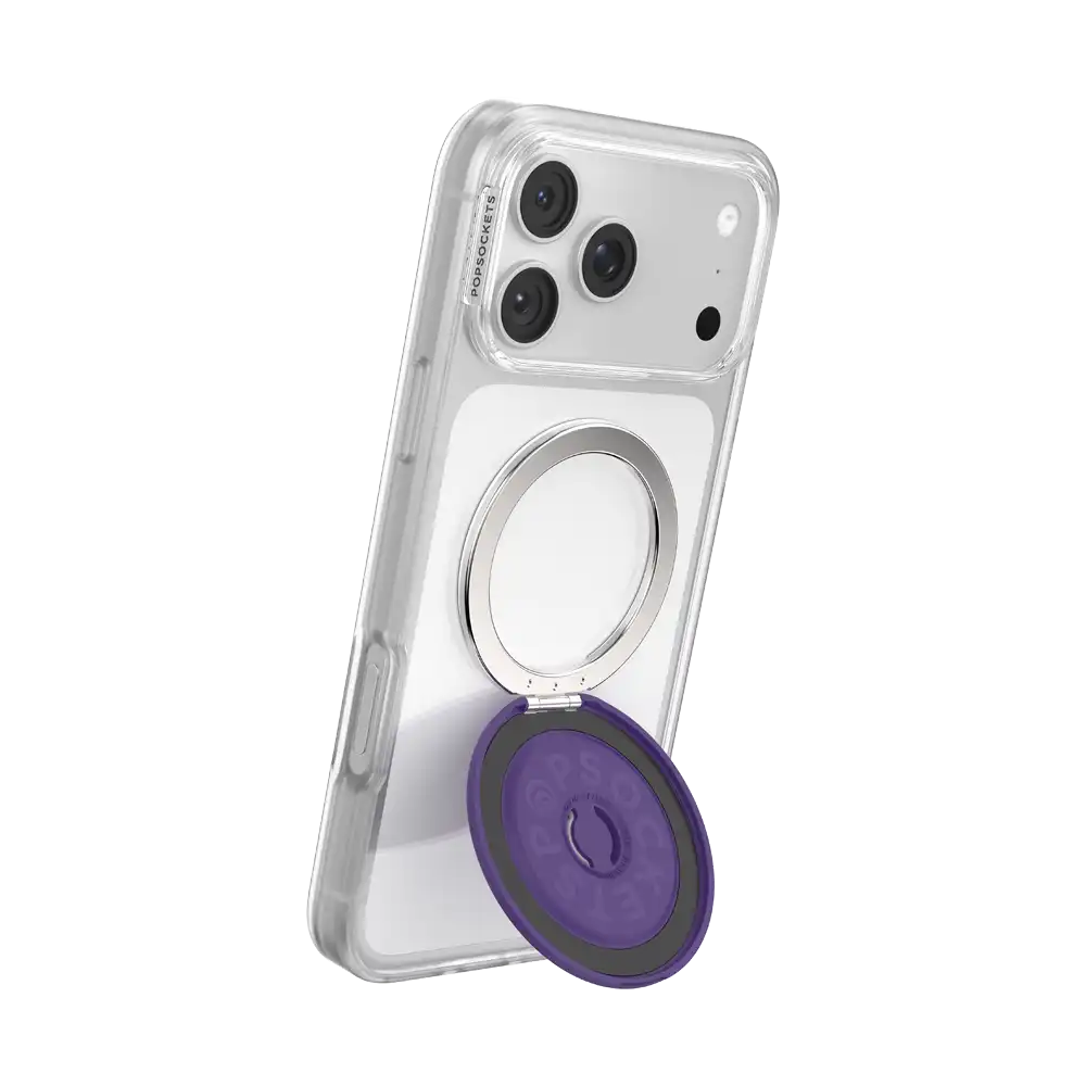 Aluminum Purple — MagSafe Kick-Out Grip & Stand